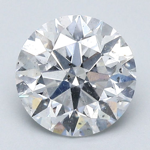 2.01 carat D-SI2 Excellent cut Natūralus Round Deimantas (1)