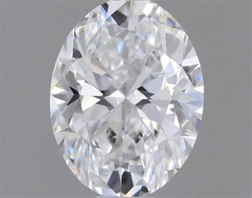 0.4 carat E-VVS1 Natūralus Oval Deimantas (1)