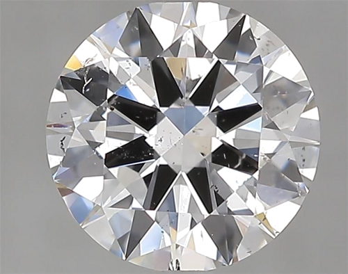 1.5 carat F-SI1 Excellent cut Natūralus Round Deimantas (1)