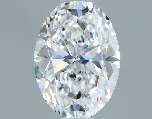 0.51 carat D-VS1 Natūralus Oval Deimantas (1)