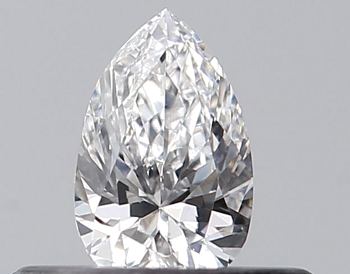 0.26 carat E-VS1 Natūralus Pear Deimantas (1)