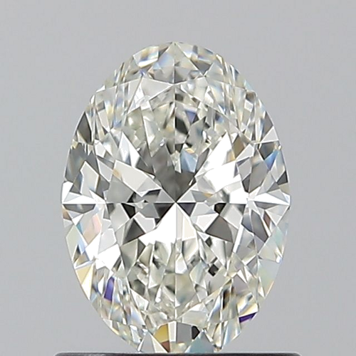 0.9 carat I-VVS1 Natūralus Oval Deimantas (1)