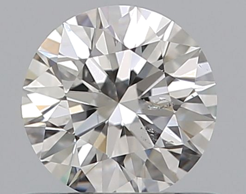 0.5 carat F-SI2 Excellent cut Natūralus Round Deimantas (1)