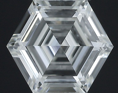 0.55 carat F-VS1 Natūralus Hexagonal Deimantas (1)