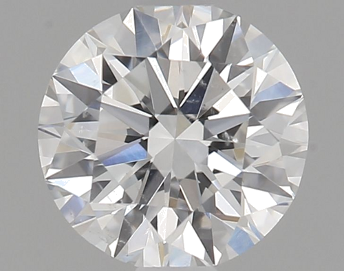 0.5 carat F-SI2 Excellent cut Natūralus Round Deimantas (1)