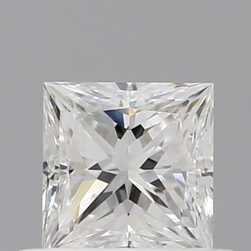 0.4 carat E-VVS1 Natūralus Princess Deimantas (1)