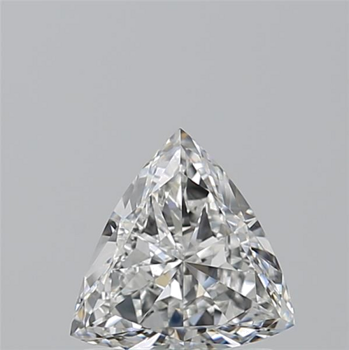 0.71 carat E-VVS2 Natūralus Triangular Deimantas (1)