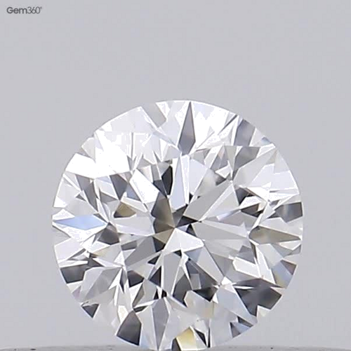 0.23 carat E-VVS2 GD cut Natūralus Round Deimantas (1)