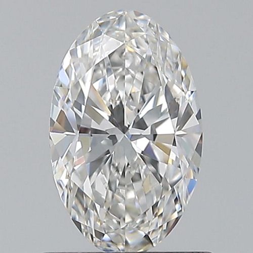 0.7 carat F-VVS1 Natūralus Oval Deimantas (1)