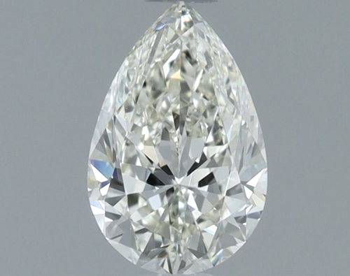 0.61 carat K-VVS2 Natūralus Pear Deimantas (1)
