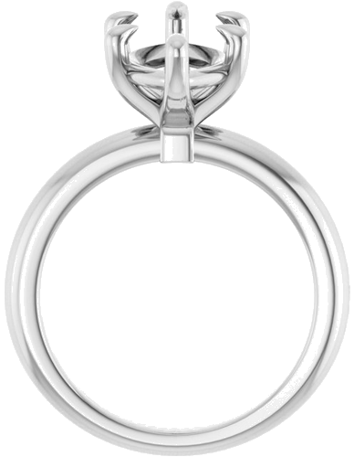 Sužadėtuvių Žiedas „Claw-Prong“ 14k white gold Marquise 16mm x 8mm (2)