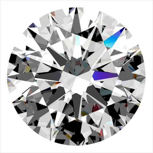 0.31 carat D-VVS2 Excellent cut Natūralus Round Deimantas (1)