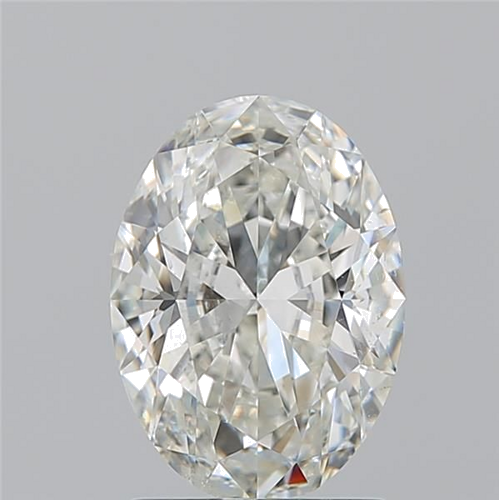 1.7 carat I-SI2 Natūralus Oval Deimantas (1)
