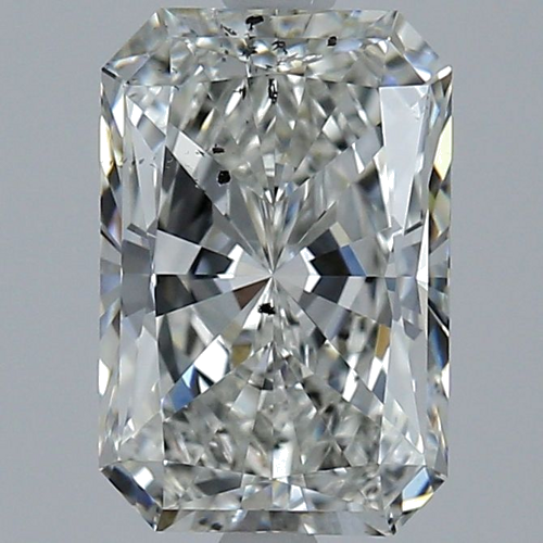 2.8 carat G-SI2 Natūralus Radiant Deimantas (1)