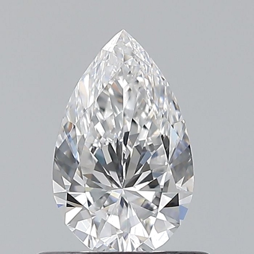 0.54 carat D-VS1 Natūralus Pear Deimantas (1)