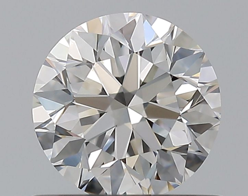 0.7 carat F-VVS2 Very Good cut Natūralus Round Deimantas (1)