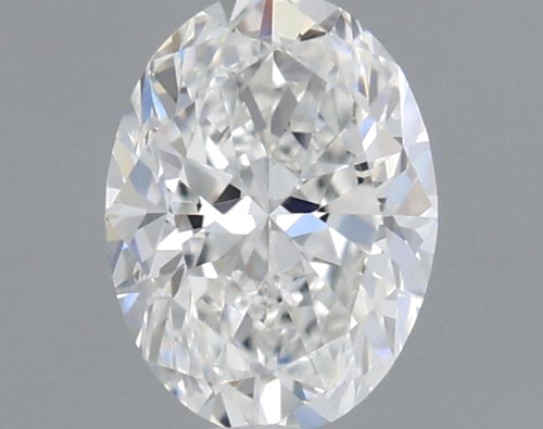 0.42 carat F-VVS1 Natūralus Oval Deimantas (1)