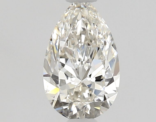 0.6 carat G-VS2 Natūralus Pear Deimantas (1)