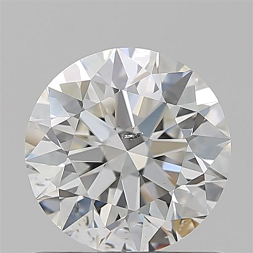 0.98 carat G-SI1 Excellent cut Natūralus Round Deimantas (1)