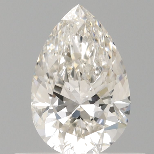 0.5 carat I-SI2 Natūralus Pear Deimantas (1)
