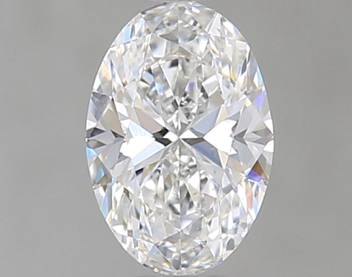 0.5 carat E-VS2 Natūralus Oval Deimantas (1)