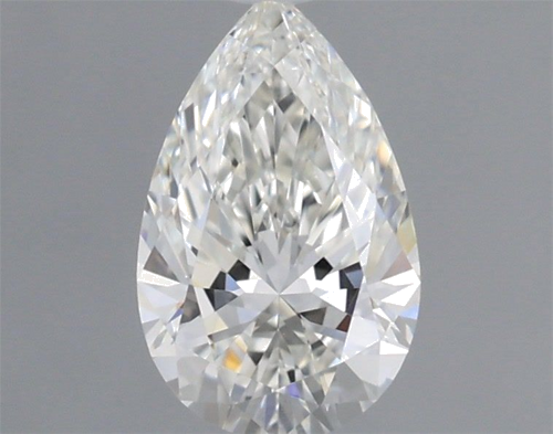 0.42 carat H-VVS2 Natūralus Pear Deimantas (1)