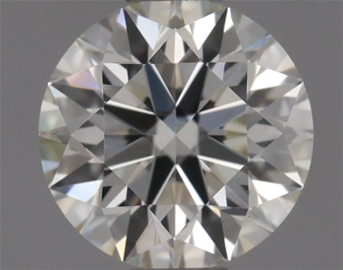 0.55 carat K-VVS2 Excellent cut Natūralus Round Deimantas (1)