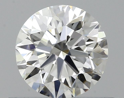 0.5 carat F-VVS2 Very Good cut Natūralus Round Deimantas (1)