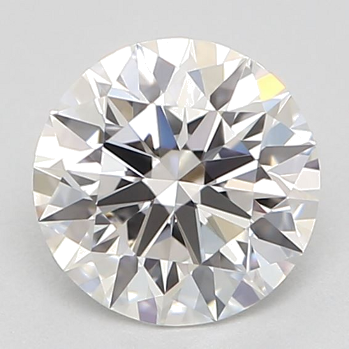 0.59 carat F-VVS1 Excellent cut Natūralus Round Deimantas (1)