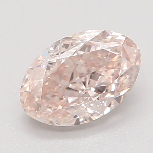0.4 carat Fancy Light Pink-VS1 Natūralus Oval Deimantas (1)