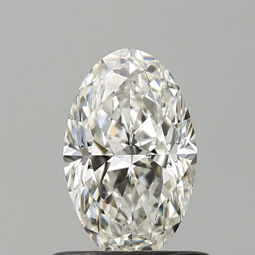0.61 carat G-SI1 Natūralus Oval Deimantas (1)