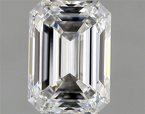 1.01 carat F-VS1 Natūralus Emerald Deimantas (1)
