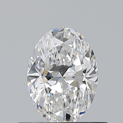 0.5 carat D-VS2 Natūralus Oval Deimantas (1)