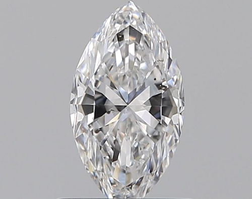 0.71 carat D-SI1 Natūralus Marquise Deimantas (1)