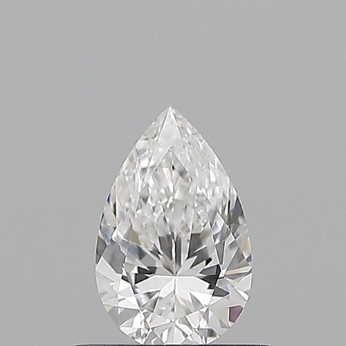 0.58 carat D-IF Natūralus Pear Deimantas (1)