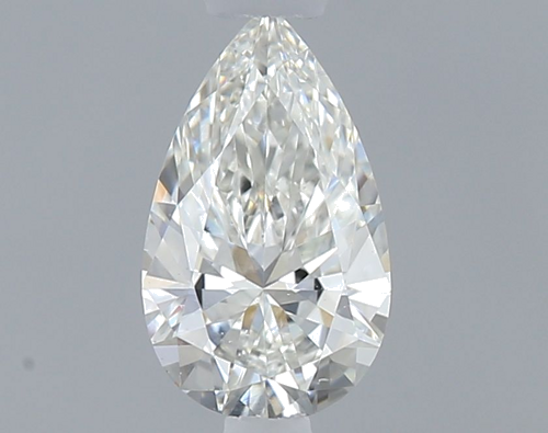 0.3 carat H-SI1 Natūralus Pear Deimantas (1)