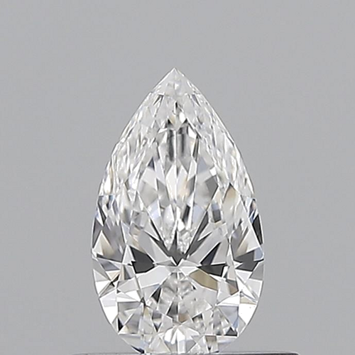0.5 carat D-VS2 Natūralus Pear Deimantas (1)
