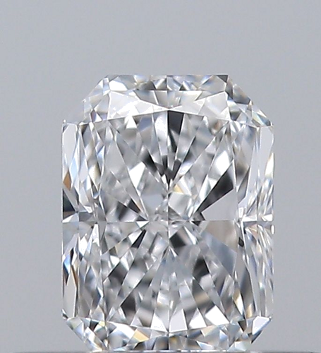0.32 carat D-VVS1 Natūralus Radiant Deimantas (1)