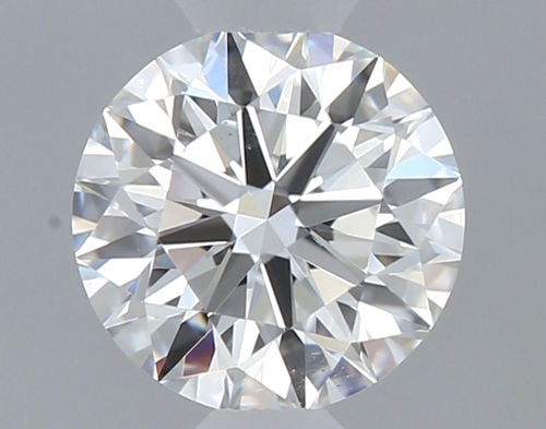 0.4 carat F-SI1 Excellent cut Natūralus Round Deimantas (1)