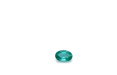 0.46 carat GREEN Oval Smaragdas (1)