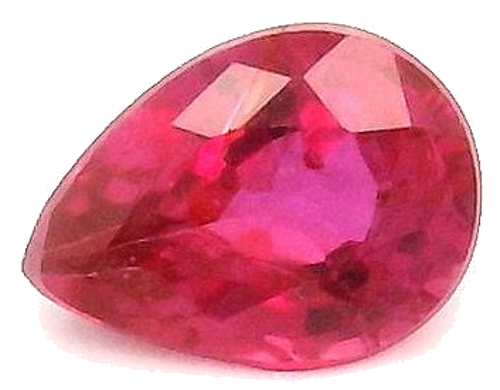 0.23 carat RED Pear Rubinas (1)