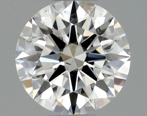 0.31 carat F-SI1 Excellent cut Natūralus Round Deimantas (1)