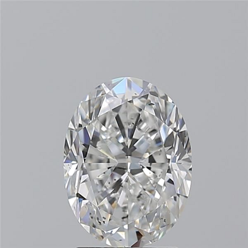 2.51 carat F-SI1 Natūralus Oval Deimantas (1)