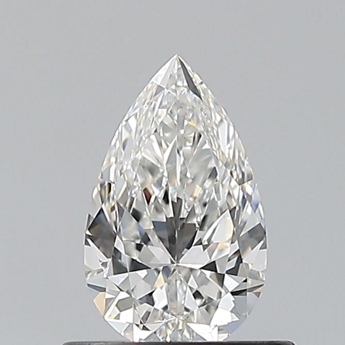 0.56 carat G-VVS1 Natūralus Pear Deimantas (1)