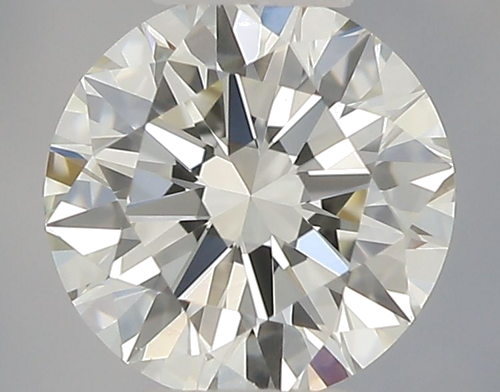 0.5 carat K-VVS2 Excellent cut Natūralus Round Deimantas (1)