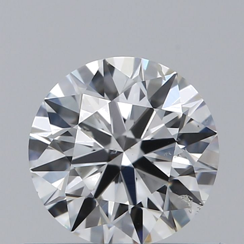 0.5 carat F-SI2 Excellent cut Natūralus Round Deimantas (1)