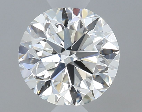 0.51 carat H-SI2 Very Good cut Natūralus Round Deimantas (1)