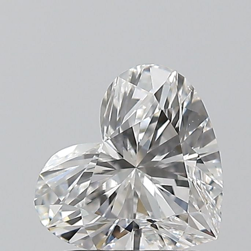 1.2 carat G-VS2 Natūralus Heart Deimantas (1)