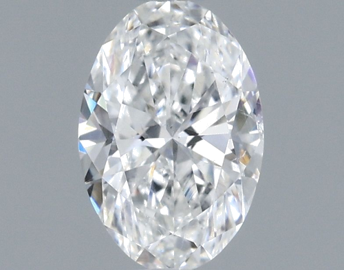 0.37 carat F-SI2 Natūralus Oval Deimantas (1)