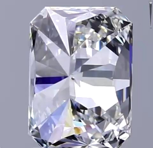 2.0 carat F-SI2 Natūralus Radiant Deimantas (1)